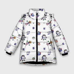 Зимняя куртка для девочки Magic pattern