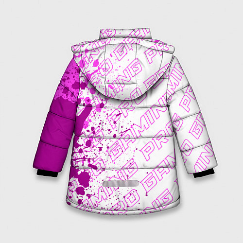 Зимняя куртка для девочки Far Cry pro gaming: по-вертикали / 3D-Черный – фото 2