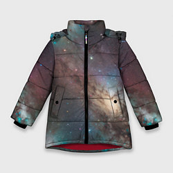 Зимняя куртка для девочки Бескрайняя Вселенная