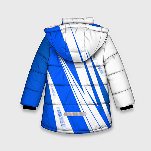 Зимняя куртка для девочки Ротор - футбольный клуб / 3D-Черный – фото 2