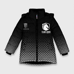 Зимняя куртка для девочки Team Liquid black