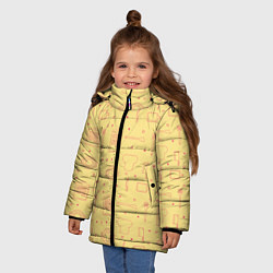 Куртка зимняя для девочки Поварёнок, цвет: 3D-черный — фото 2