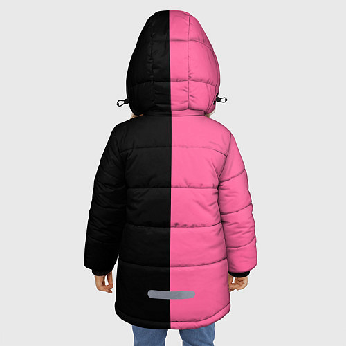 Зимняя куртка для девочки Blackpink- двойной / 3D-Красный – фото 4