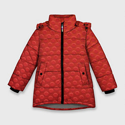 Куртка зимняя для девочки Дух баскетбола, цвет: 3D-светло-серый