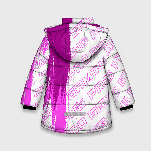 Зимняя куртка для девочки Ghostrunner pro gaming: по-вертикали / 3D-Черный – фото 2