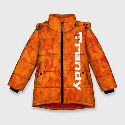 Зимняя куртка для девочки Дизайн Trendy