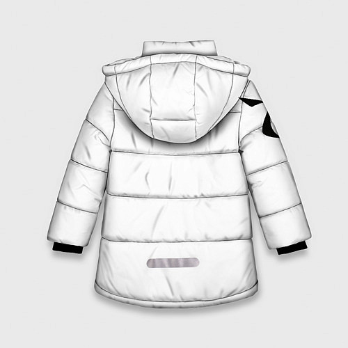 Зимняя куртка для девочки Армения моя Алфавит / 3D-Черный – фото 2