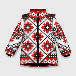 Зимняя куртка для девочки Удмурт мода
