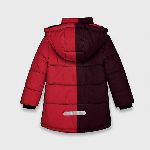 Зимняя куртка для девочки Прыжок Шако / 3D-Черный – фото 2