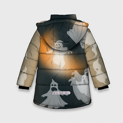 Зимняя куртка для девочки Ахи страхи / 3D-Черный – фото 2