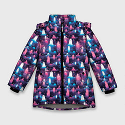 Зимняя куртка для девочки Привидения в облачном городе
