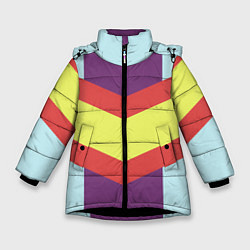 Зимняя куртка для девочки Винтажный цвет 60 годов