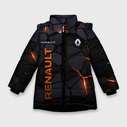 Зимняя куртка для девочки Renault - плиты с эффектом свечения