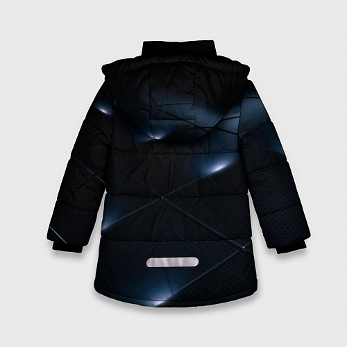 Зимняя куртка для девочки Depeche Mode - Мартин и Дэйв / 3D-Черный – фото 2
