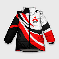 Зимняя куртка для девочки Evo racer mitsubishi - uniform