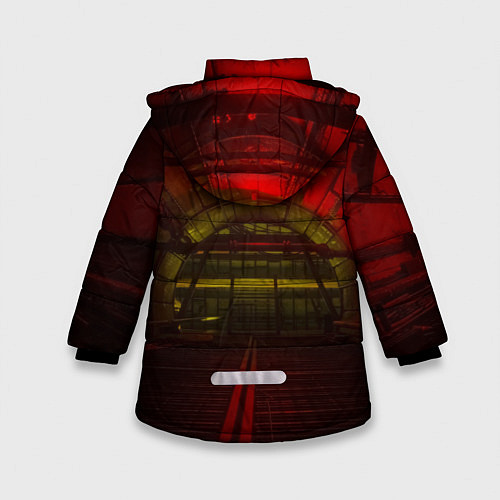 Зимняя куртка для девочки STALKER 2 подземная лаборатория / 3D-Черный – фото 2