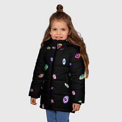 Куртка зимняя для девочки Kaufmo Abstracted The Amazing Digital Circus, цвет: 3D-светло-серый — фото 2