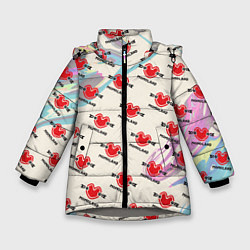 Зимняя куртка для девочки Momaland pattern