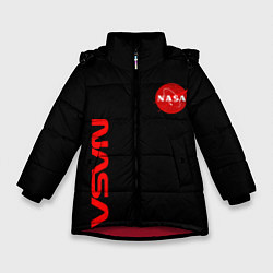 Зимняя куртка для девочки NASA космос
