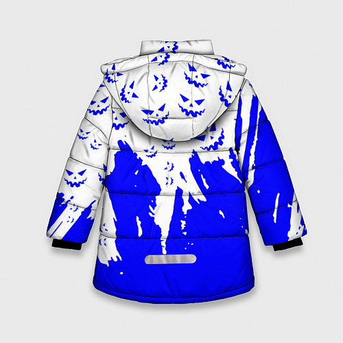 Зимняя куртка для девочки Marshmello dj blue pattern music band / 3D-Красный – фото 2
