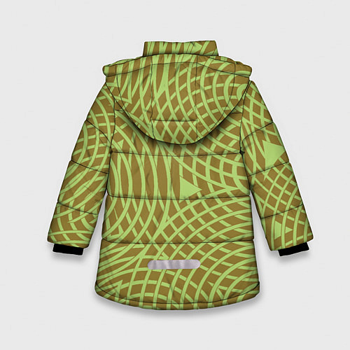 Зимняя куртка для девочки Вертеп dark / 3D-Черный – фото 2