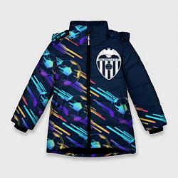 Зимняя куртка для девочки Valencia градиентные мячи