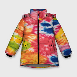 Куртка зимняя для девочки Лапулькин, цвет: 3D-светло-серый