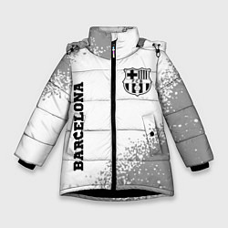 Зимняя куртка для девочки Barcelona sport на светлом фоне вертикально