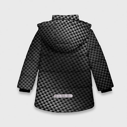 Зимняя куртка для девочки Subaru sport carbon / 3D-Черный – фото 2