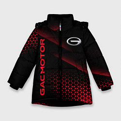 Куртка зимняя для девочки Gac, цвет: 3D-черный
