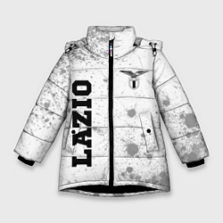 Куртка зимняя для девочки Lazio sport на светлом фоне вертикально, цвет: 3D-черный