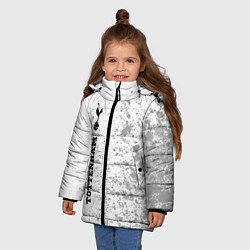 Куртка зимняя для девочки Tottenham sport на светлом фоне по-вертикали, цвет: 3D-черный — фото 2