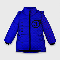 Зимняя куртка для девочки Half life 3 logo games