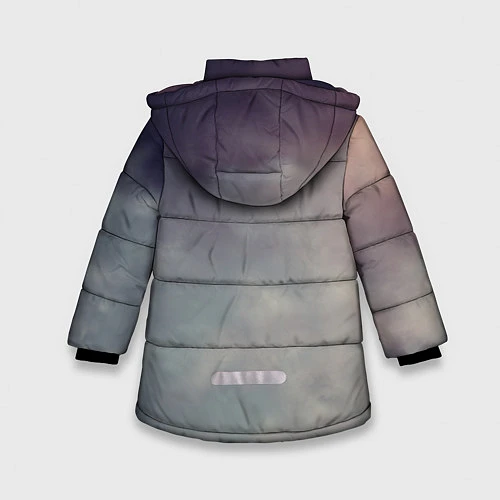 Зимняя куртка для девочки Imagine Dragons: Night Visions / 3D-Черный – фото 2