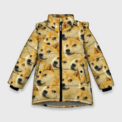 Зимняя куртка для девочки Doge