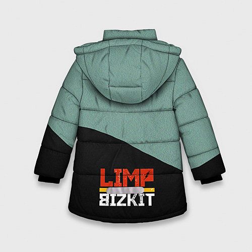 Зимняя куртка для девочки Limp Bizkit: Faith Face / 3D-Черный – фото 2