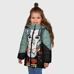 Куртка зимняя для девочки Limp Bizkit: Faith Face, цвет: 3D-черный — фото 2