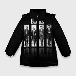 Куртка зимняя для девочки The Beatles: Man's, цвет: 3D-черный
