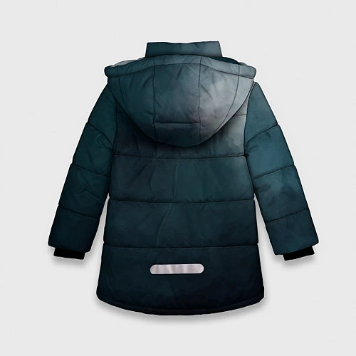 Зимняя куртка для девочки Armin Van Buuren / 3D-Черный – фото 2
