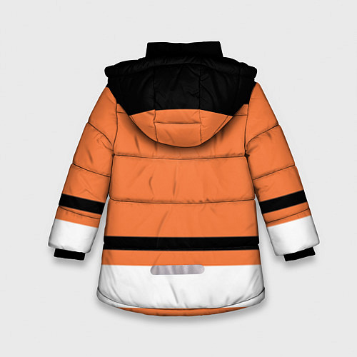 Зимняя куртка для девочки Philadelphia Flyers / 3D-Красный – фото 2