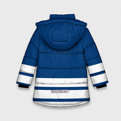 Зимняя куртка для девочки Toronto Maple Leafs / 3D-Черный – фото 2