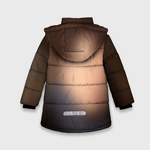 Зимняя куртка для девочки Бенедикт Камбербэтч 1 / 3D-Черный – фото 2