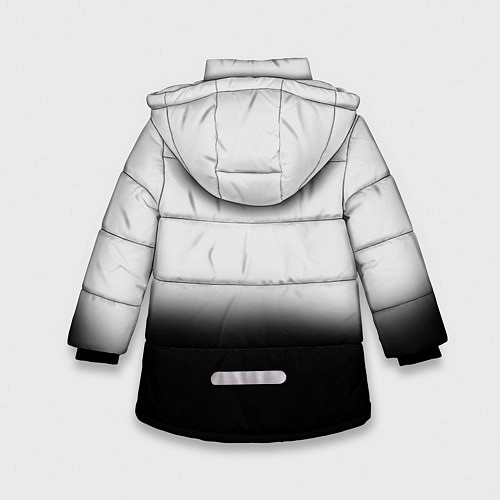 Зимняя куртка для девочки Бенедикт Камбербэтч / 3D-Черный – фото 2