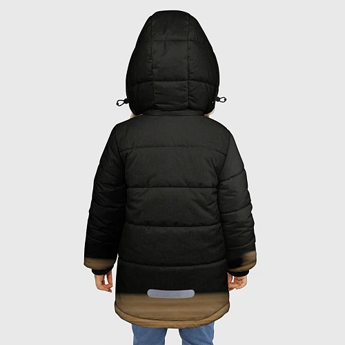 Зимняя куртка для девочки Малышка чихуахуа / 3D-Красный – фото 4