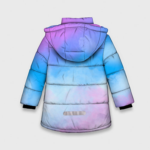 Зимняя куртка для девочки No Game No Life / 3D-Черный – фото 2