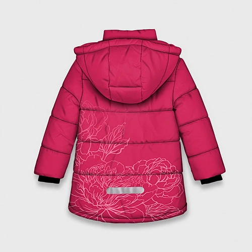Зимняя куртка для девочки Её величество Света / 3D-Черный – фото 2