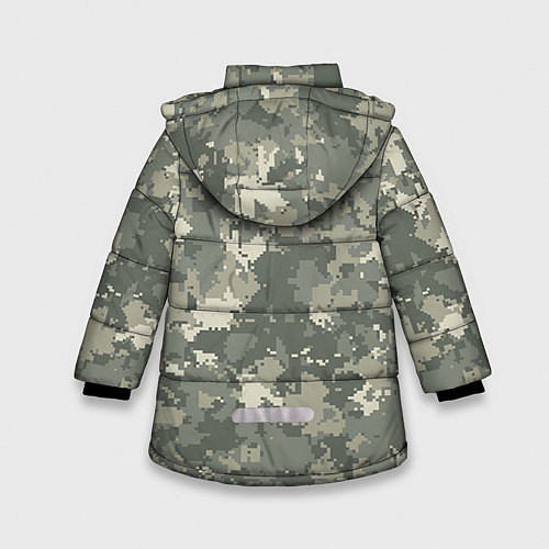 Зимняя куртка для девочки AB IV + / 3D-Черный – фото 2