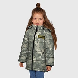 Куртка зимняя для девочки AB IV +, цвет: 3D-черный — фото 2
