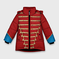 Зимняя куртка для девочки Пиджак Майкла Джексона