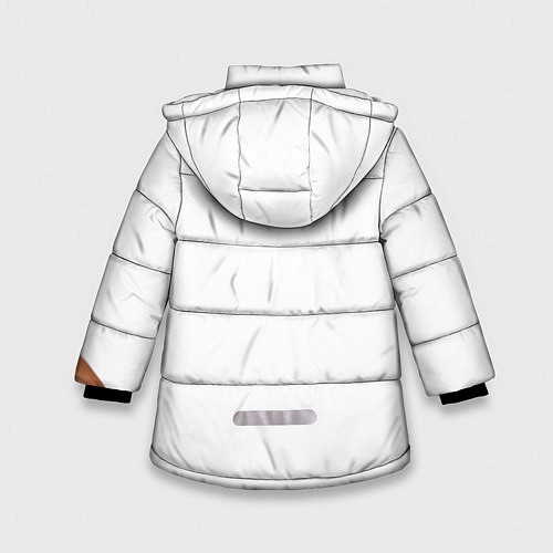 Зимняя куртка для девочки Бейонсе / 3D-Черный – фото 2